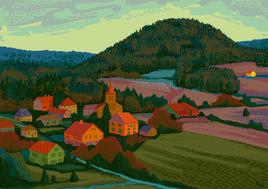 Village dans les Vosges