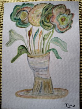 Le bouquet de fleurs