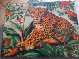 Panthère dans la jungle