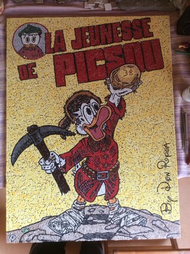 la jeunesse de picsou (mosaïque)