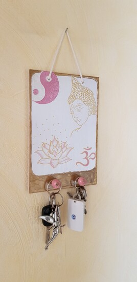 Accroche cl&eacute;s zen