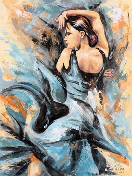 Projection de flamenco