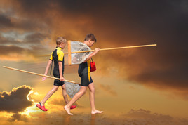 Histoires de Nuages, La pêche aux crevettes