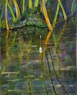 Un bouchon dans la mare