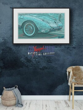 Back Corvette TailGate Oeuvre Num - In Situ