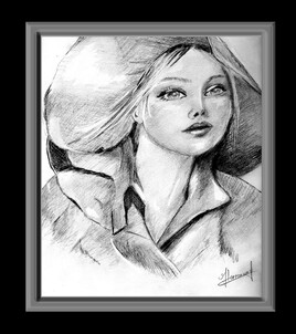 Jeune Fille Au Chapeau