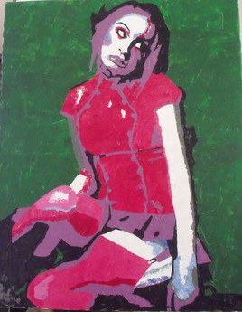 la majorette à perdu son bâton