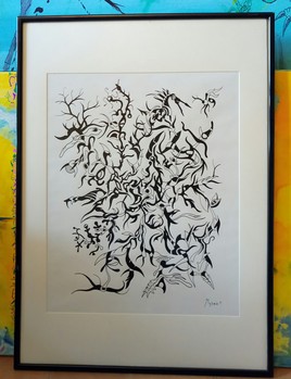 Dak style tatoo tribal