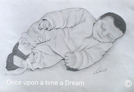 Portrait d'un bébé à la naissance