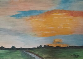 Ciel de feu.