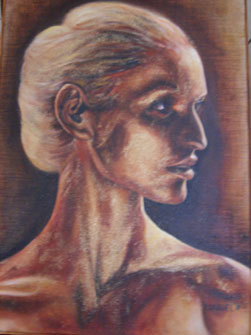 poudre de diamant et paillettes d'or