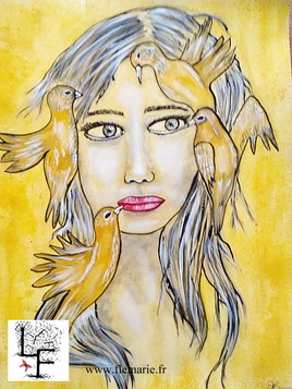 La fille aux oiseaux