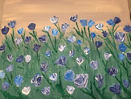 Tulipes bleu
