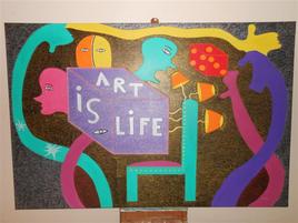 "art is life"