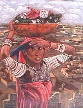 Portrait de femme Mirabai