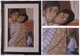 Jeune couple contemporain