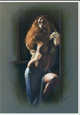 Denis Prenzel "Woman Necklace" 50x65cm