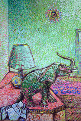 Nature morte &agrave; l'&eacute;l&eacute;phant