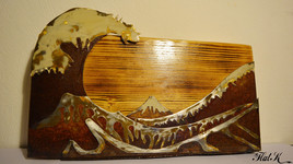 La grande vague de Kanagawa (Hokusai)