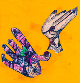 Mes mains d&eacute;collent