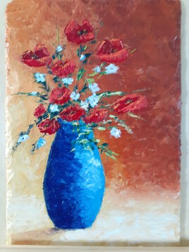 Le vase bleu