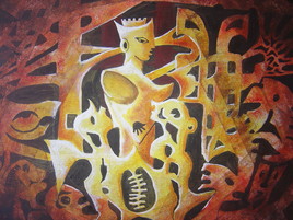 Prospéro duc de milan d'après la tempête de Shakespeare