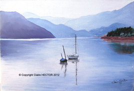 matin au bord de l'eau