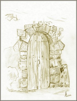 Une porte, grande rue Oisème