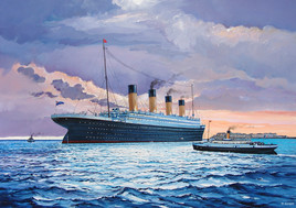 Titanic à Cherbourg.