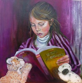 Yuna et ses peluches