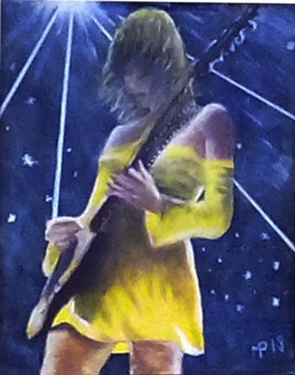 S&eacute;rie Orchestre de chambre - La guitariste -