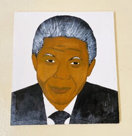 Tableau Artistique de Nelson Mandela