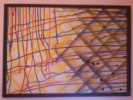 quadrillage de peinture