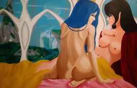 Aphrodite et Hébé nues