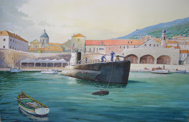 Le sous-marin Casabianca.