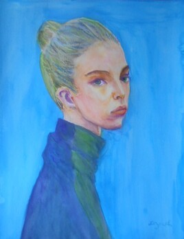 L'anxiété de l'étudiante .