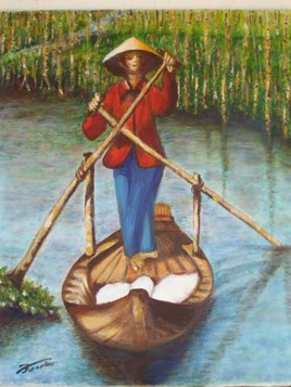 Au fil de l'eau au Vietnam