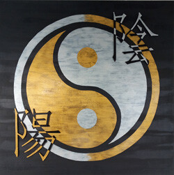 Gong Yin yang 100cm x 100xm