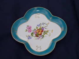 plateau en porcelaine