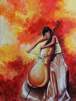 La violoncelliste.