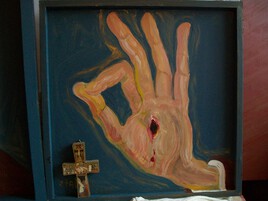 " La Sainte main de Padre Pio ... "