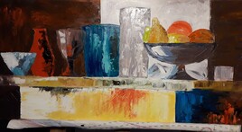 coupe de fruits verre et bol