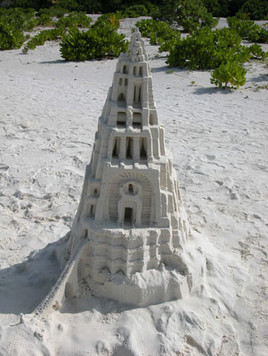 Châteaux de sable - Maldives
