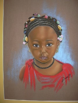 la fillette aux perles