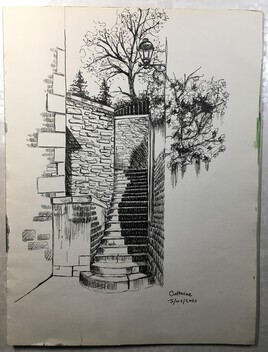 En bas des marches, je t'attends...