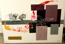 architecture abstrait art.