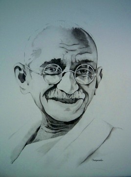 le Mahatma GANDHI
