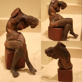 Dancer, argile recycl&eacute;e