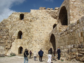 chateau de Kerak en Jordanie