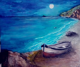 Plage de St Selon a Fabr&eacute;gas